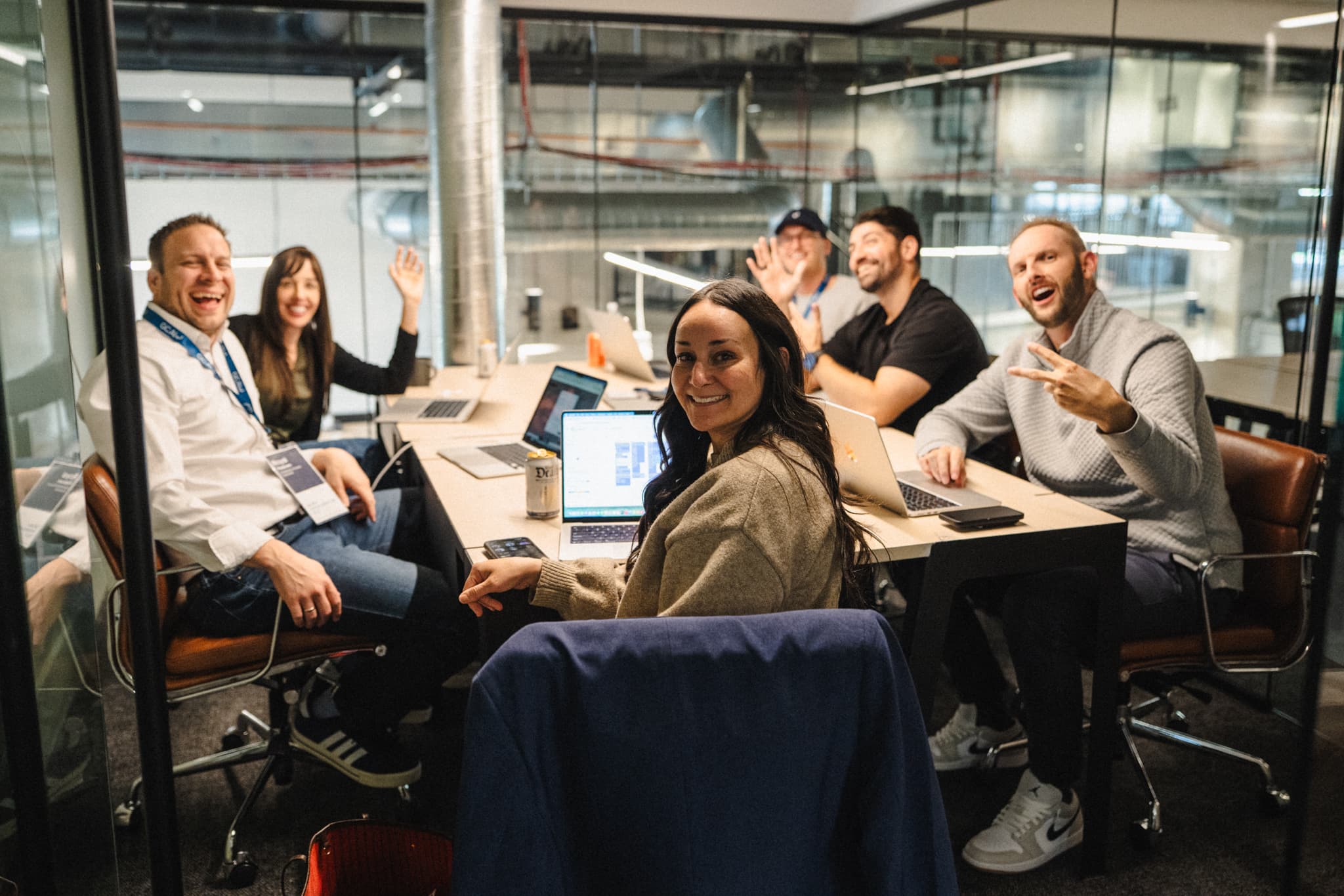 GC AI teammates collaborating around a table