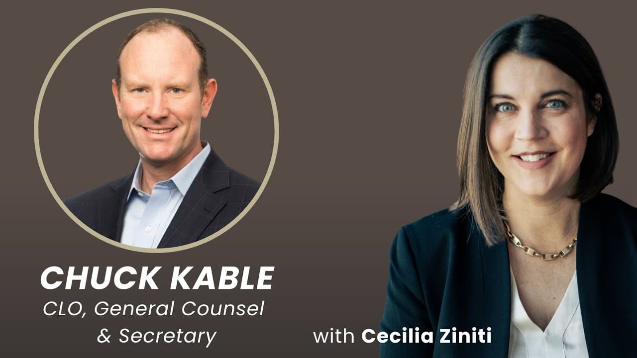 How to Reduce Outside Counsel Spend: Chuck Kable's Playbook
