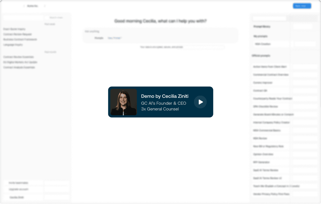 Everything your legal team needs, in one place.