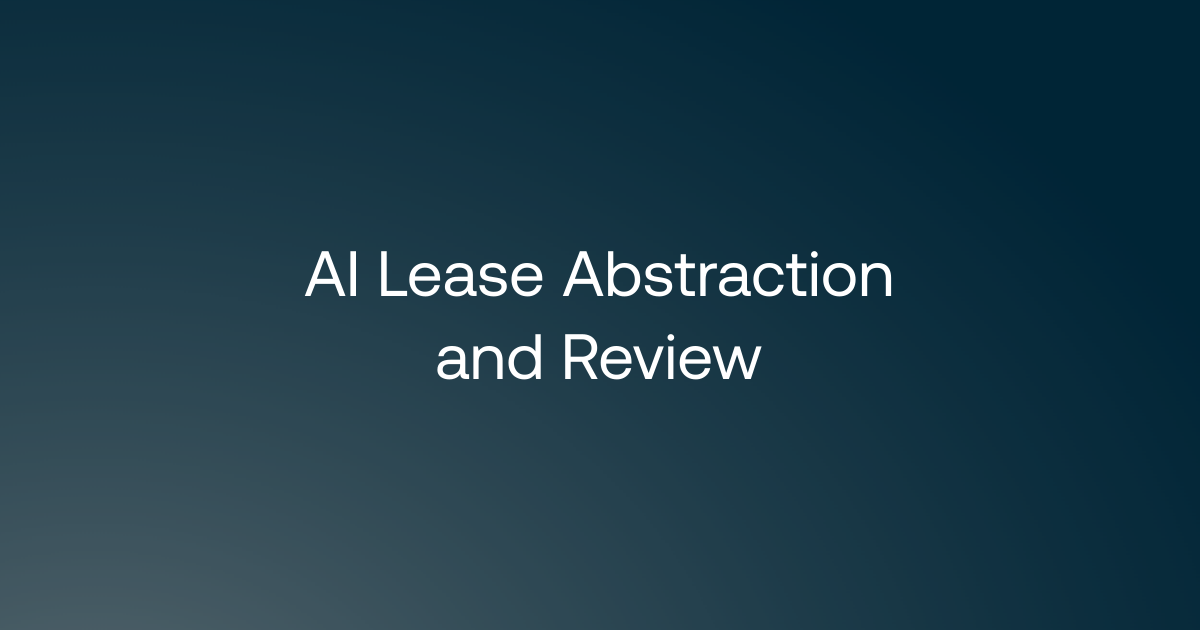 AI Lease Abstraction and Lease Review for In-House Counsel · GC AI